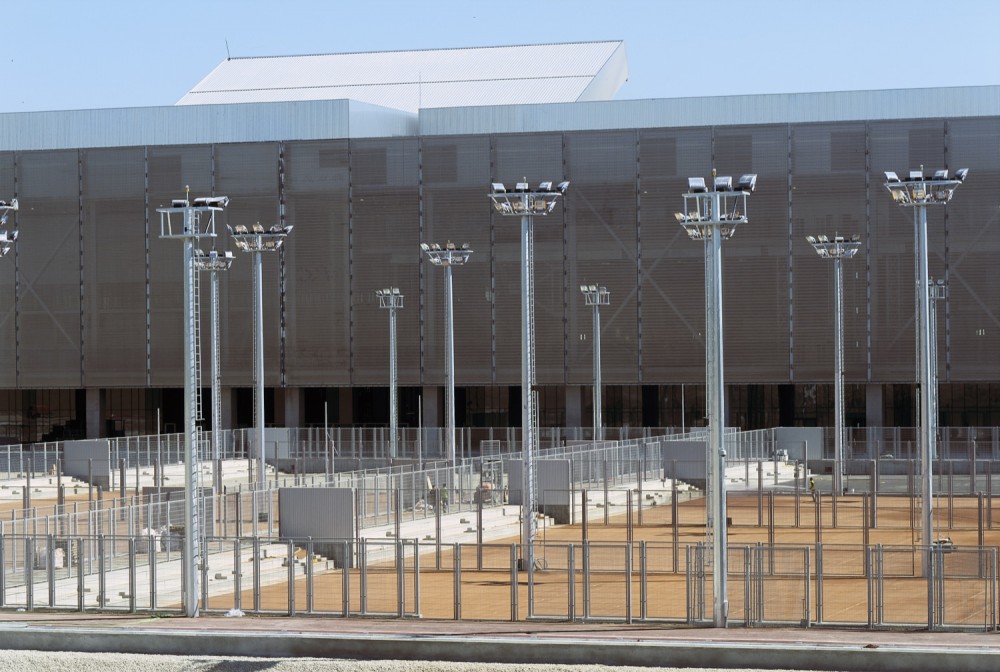 Olympic Tennis Centre / Dominique Perrault Architecture