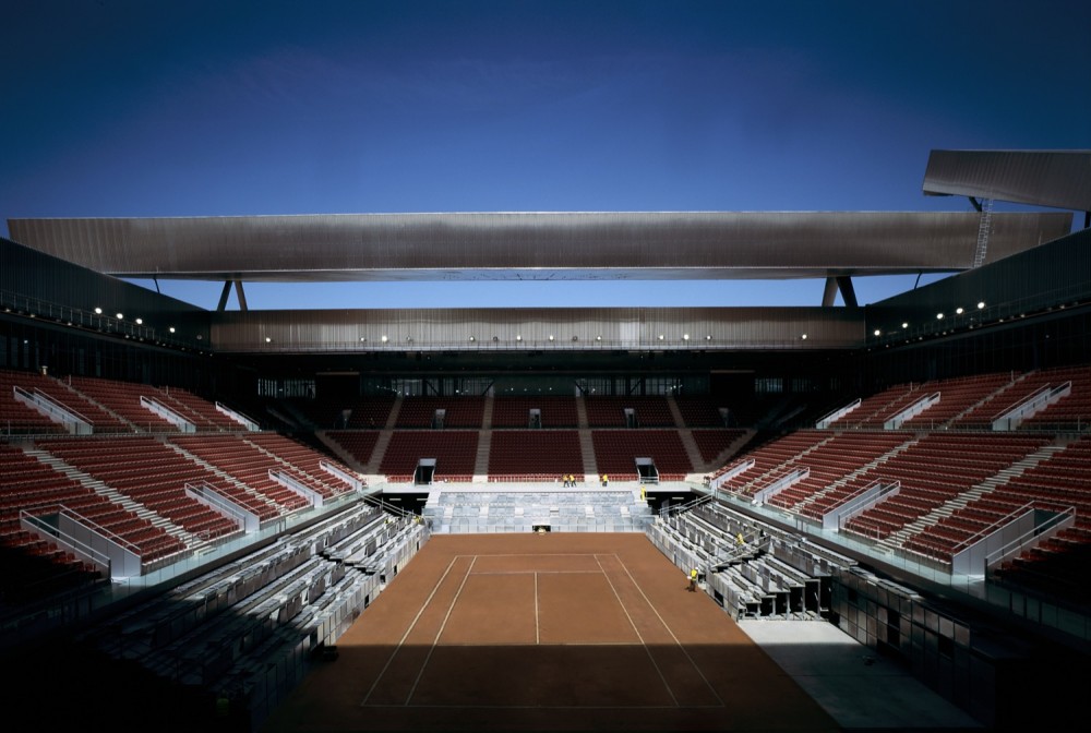 Olympic Tennis Centre / Dominique Perrault Architecture