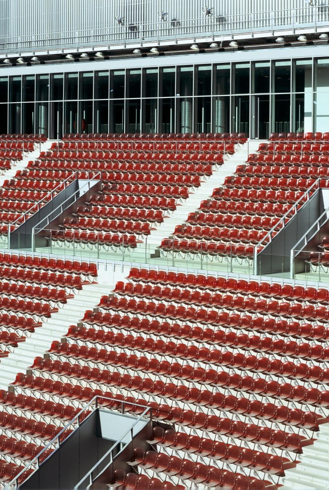 Olympic Tennis Centre / Dominique Perrault Architecture