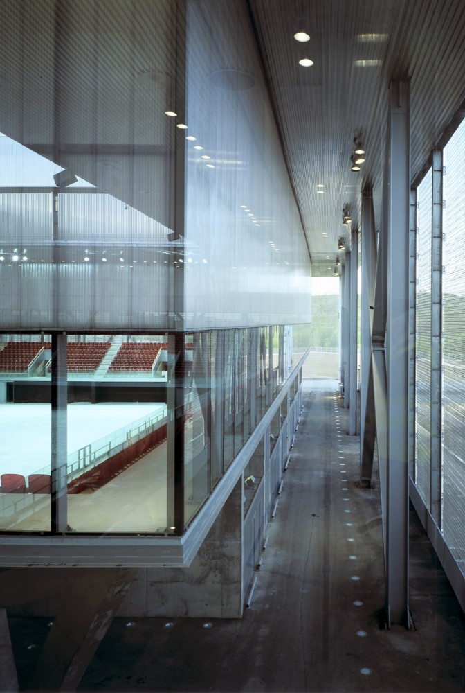 Olympic Tennis Centre / Dominique Perrault Architecture