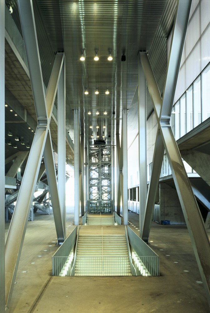 Olympic Tennis Centre / Dominique Perrault Architecture