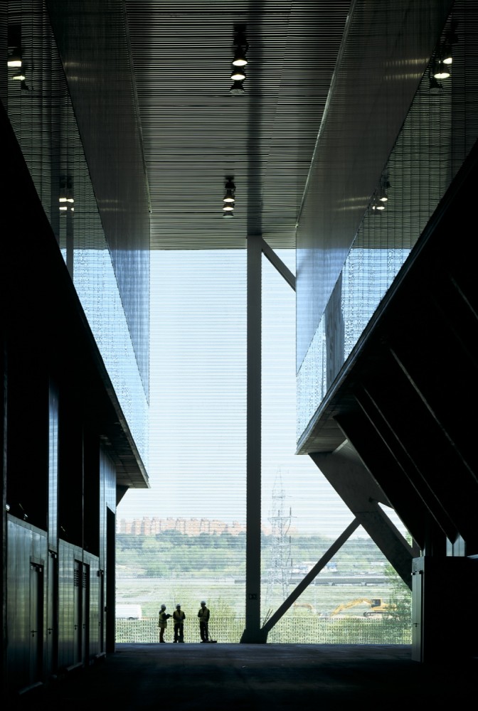 Olympic Tennis Centre / Dominique Perrault Architecture