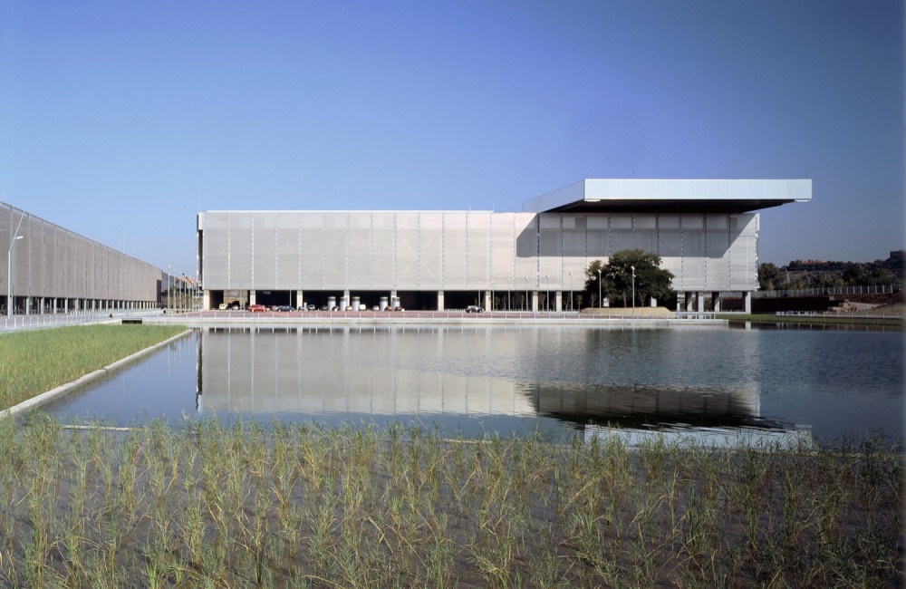 Olympic Tennis Centre / Dominique Perrault Architecture