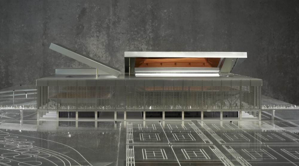 Olympic Tennis Centre / Dominique Perrault Architecture