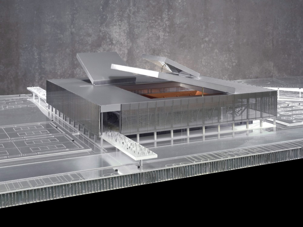 Olympic Tennis Centre / Dominique Perrault Architecture