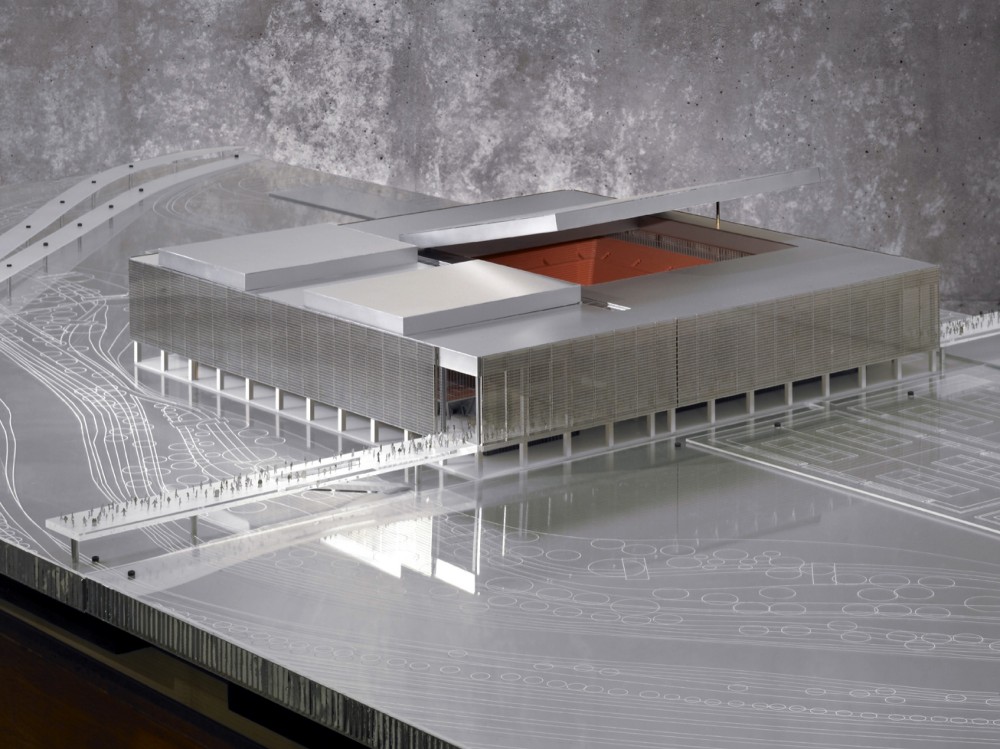 Olympic Tennis Centre / Dominique Perrault Architecture