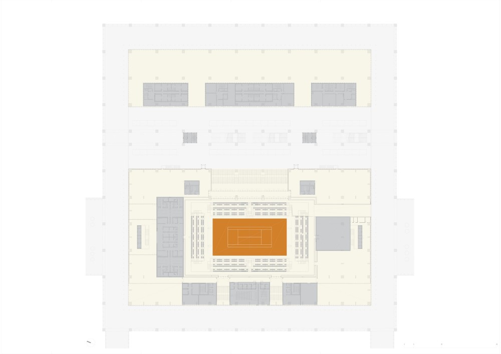 Olympic Tennis Centre / Dominique Perrault Architecture