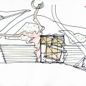 Olympic Tennis Centre / Dominique Perrault Architecture (75) sketch