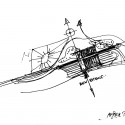Olympic Tennis Centre / Dominique Perrault Architecture (76) sketch