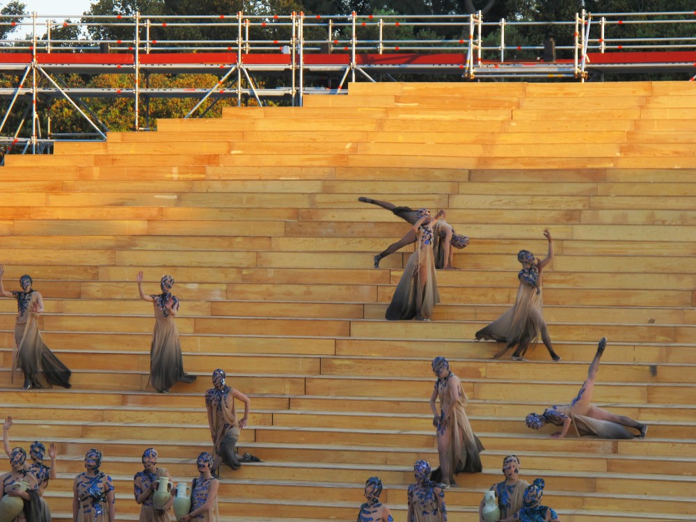 OMA designs stage set for ancient Greek theatre in Syracuse