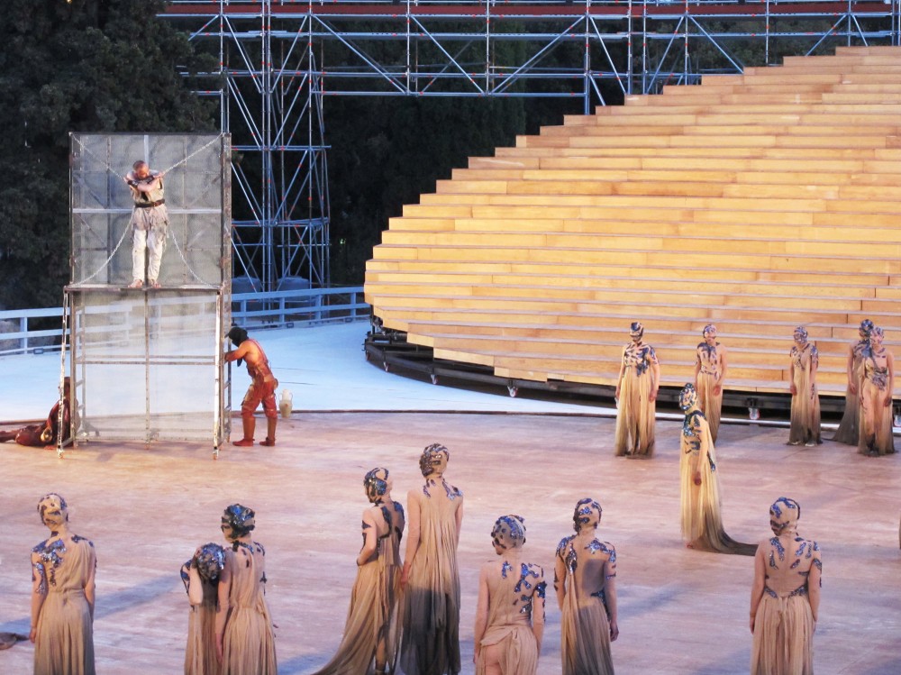 OMA designs stage set for ancient Greek theatre in Syracuse