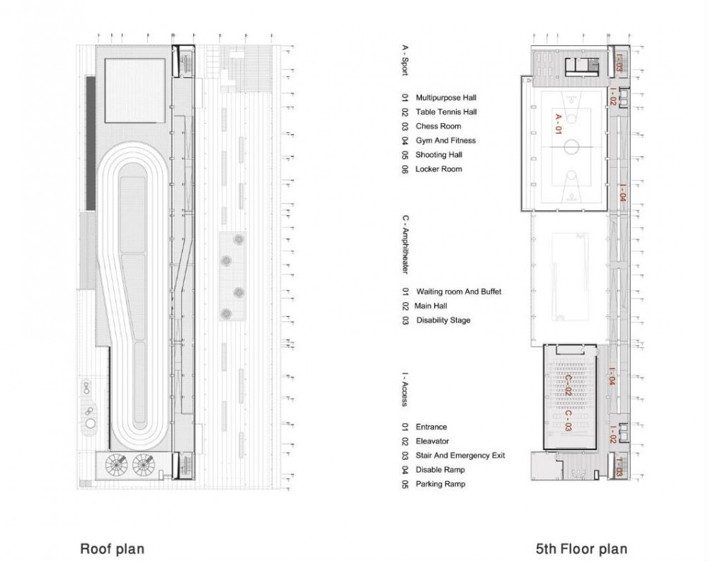 Cultural – Sport Complex For Disabled / Experimental Branch of Architecture