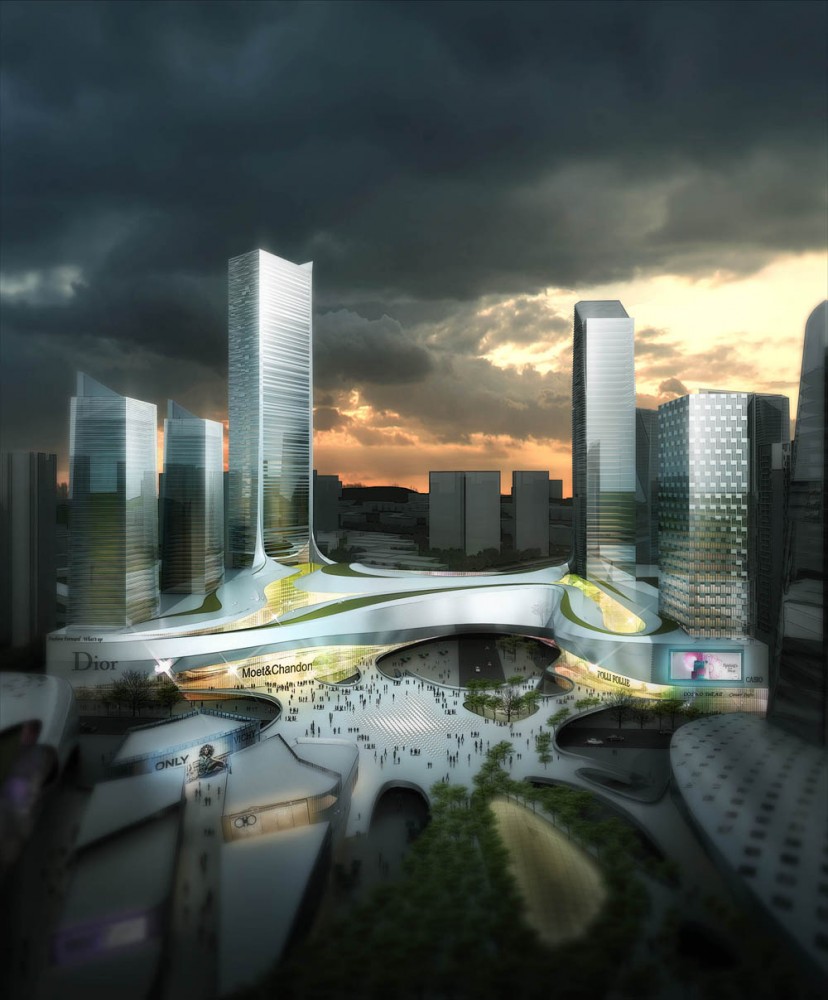 Masterplan for the Honghe Project / AECOM