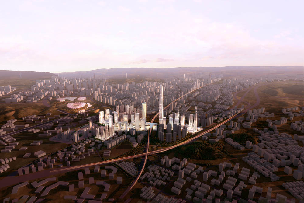 Masterplan for the Honghe Project / AECOM