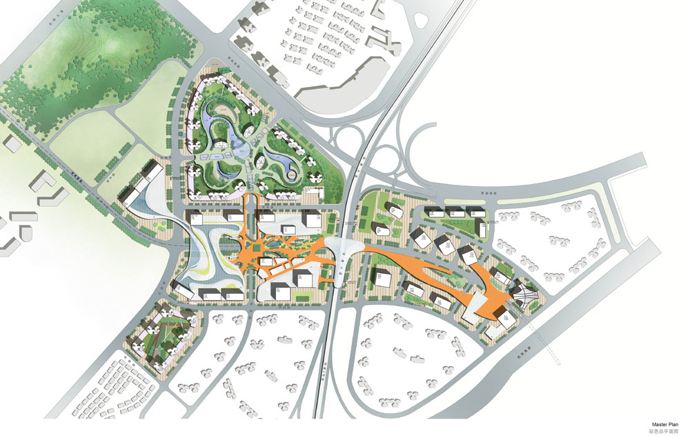 Masterplan for the Honghe Project / AECOM