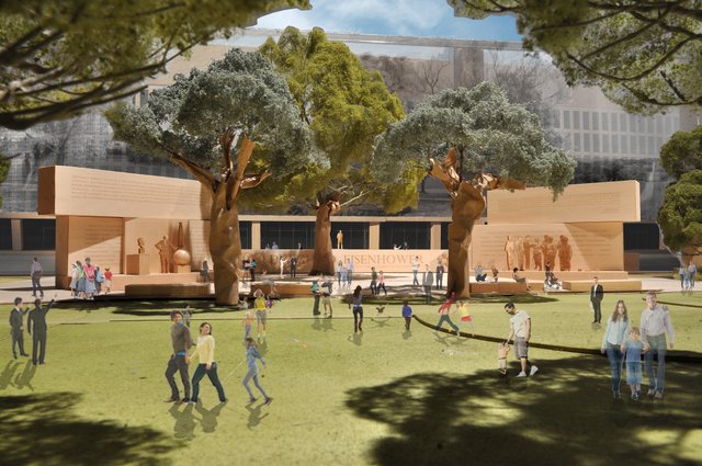 Update: Dwight D. Eisenhower Memorial / Frank Gehry