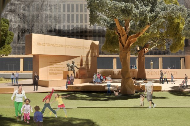 Update: Dwight D. Eisenhower Memorial / Frank Gehry