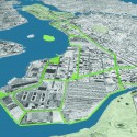 Hunts Point Landing on the South Bronx Greenway / Mathews Nielsen Landscape Architects Hunts Point Landing on the South Bronx Greenway / Mathews Nielsen Landscape Architects South Bronx Greenway Aerial Diagram; © Mathews Nielsen Landscape Architects