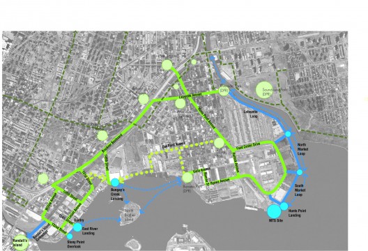Hunts Point Landing on the South Bronx Greenway / Mathews Nielsen Landscape Architects