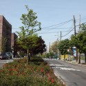 Hunts Point Landing on the South Bronx Greenway / Mathews Nielsen Landscape Architects Hunts Point Landing on the South Bronx Greenway / Mathews Nielsen Landscape Architects Spofford Ave Median © Mathews Nielsen Landscape Architects