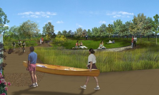 Hunts Point Landing on the South Bronx Greenway / Mathews Nielsen Landscape Architects