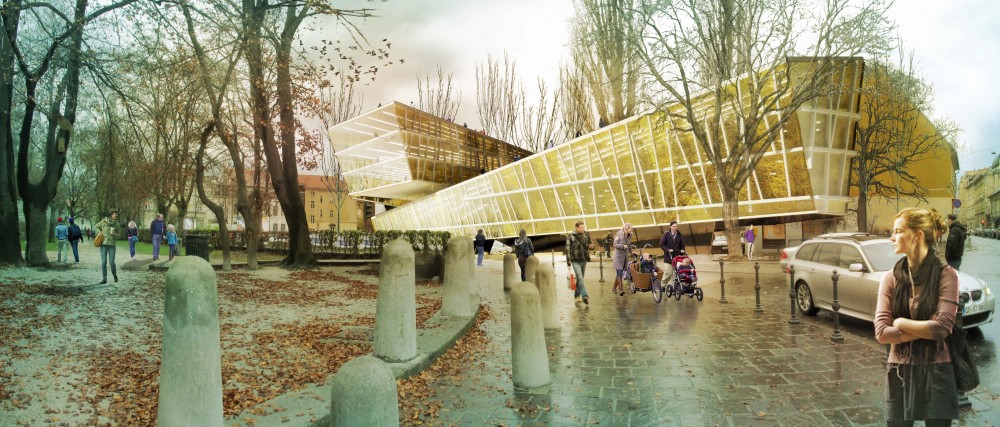 National and University Library NUK II Proposal / Kamvari Architects