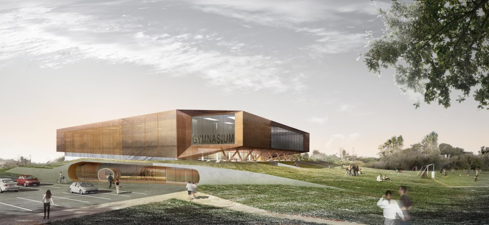 Plabennec Gymnasium / Bohuon Bertic Architectes