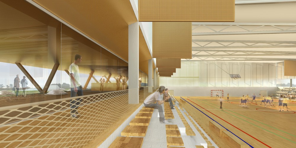 Plabennec Gymnasium / Bohuon Bertic Architectes