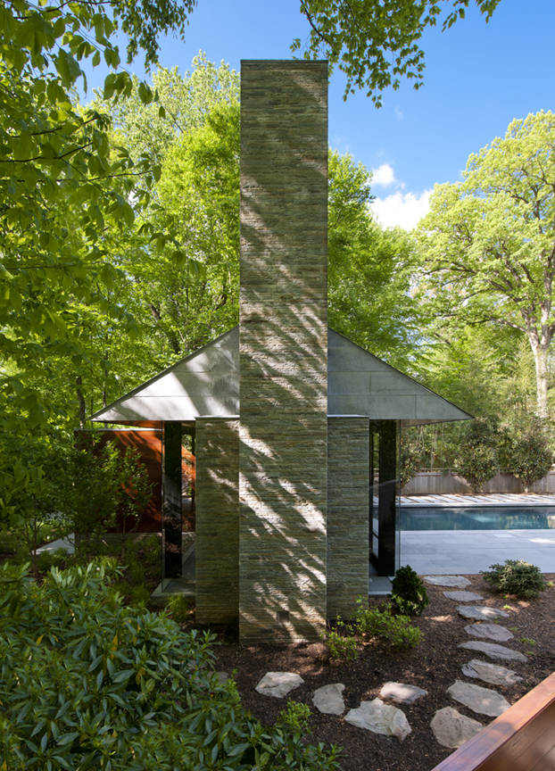 Nevis Pool and Garden Pavilion / Robert M. Gurney Architect