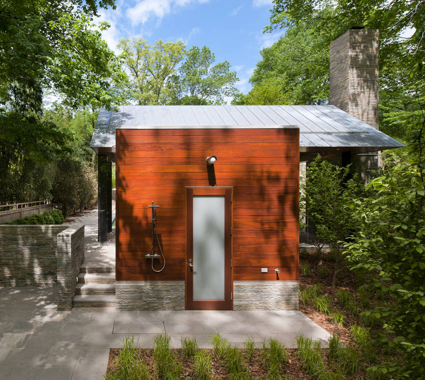 Nevis Pool and Garden Pavilion / Robert M. Gurney Architect
