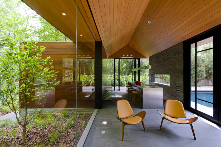 Nevis Pool and Garden Pavilion / Robert M. Gurney Architect
