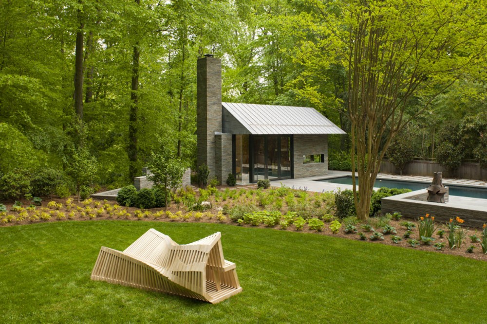 Nevis Pool and Garden Pavilion / Robert M. Gurney Architect