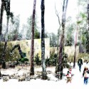 Tervete National Park Information Center (1) Tervete National Park Information Center (1) Courtesy of Sampling Architects