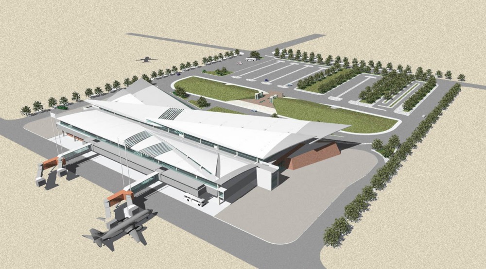 New Terminal at Lucknow Airport / S. Ghosh & Associates