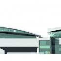 Lucknow Airport / S. Ghosh & Associates (22) Lucknow Airport / S. Ghosh & Associates (22) West Elevation - Courtesy of S. Ghosh & Associates