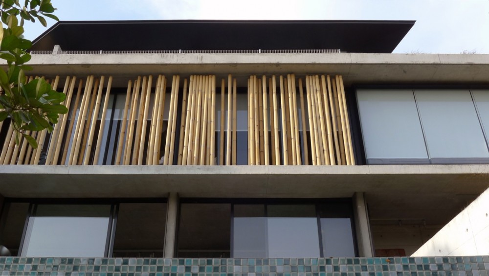 The Bamboo Curtain House / Eco-id Architects