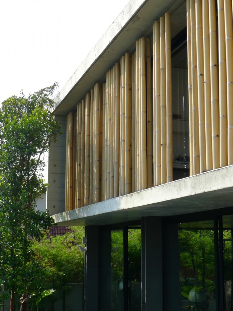 The Bamboo Curtain House / Eco-id Architects