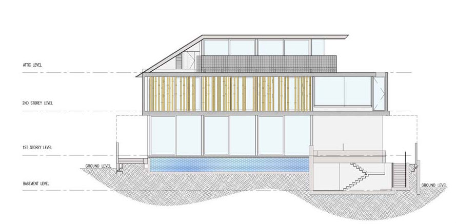 The Bamboo Curtain House / Eco-id Architects