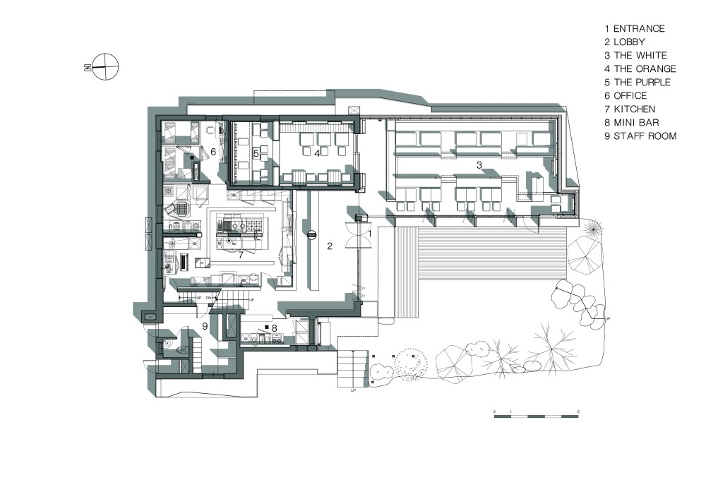 Restaurant La Ville de Pins / BANG by MIN