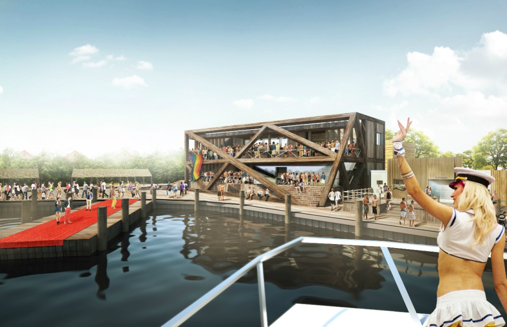 HWKN commissioned to rebuild Fire Island Pines Pavilion