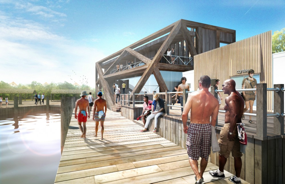 HWKN commissioned to rebuild Fire Island Pines Pavilion