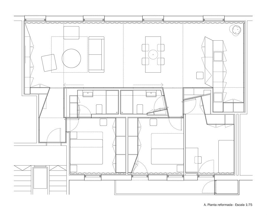 Apartment Refurbishment in Pamplona / Iñigo Beguiristain