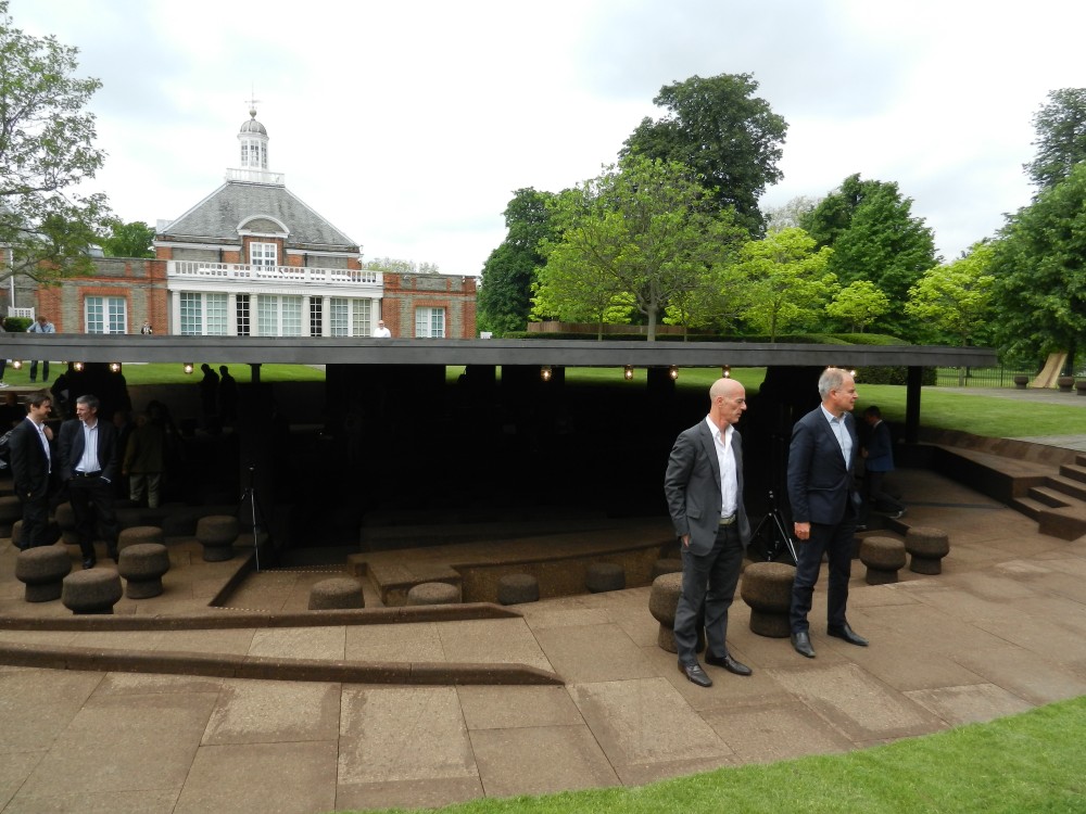 First images of Herzog & de Meuron and Ai Weiwei’s Serpentine Gallery Pavilion 2012