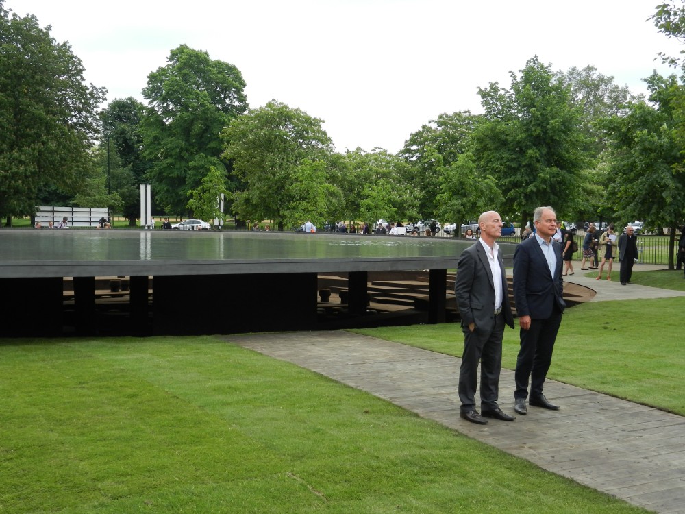 First images of Herzog & de Meuron and Ai Weiwei’s Serpentine Gallery Pavilion 2012