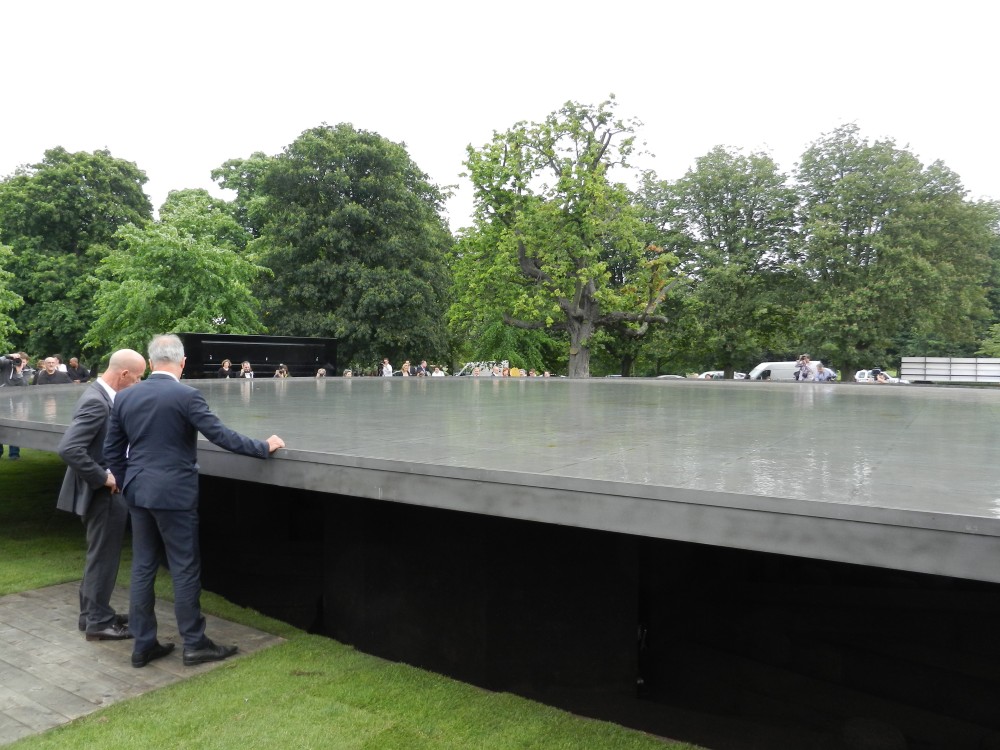 First images of Herzog & de Meuron and Ai Weiwei’s Serpentine Gallery Pavilion 2012