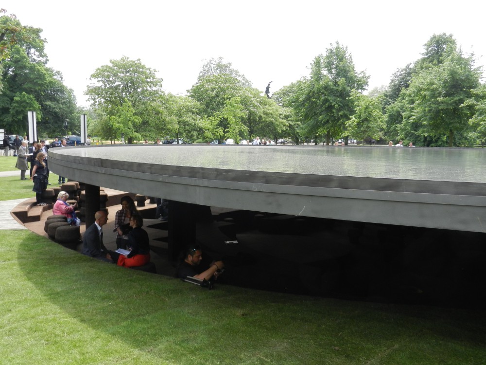 First images of Herzog & de Meuron and Ai Weiwei’s Serpentine Gallery Pavilion 2012