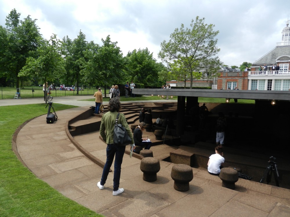 First images of Herzog & de Meuron and Ai Weiwei’s Serpentine Gallery Pavilion 2012