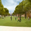 4_Eisenhower Memorial_Maryland Avenue Capitol Vista 4_Eisenhower Memorial_Maryland Avenue Capitol Vista Maryland Avenue Capitol Vista: Courtesy of Gehry Partners, LLP, 2012