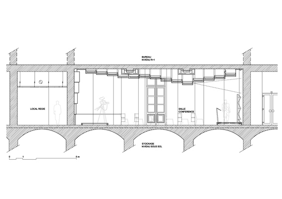 Press Conference Room of the French Ministry of Agriculture / h2o Architectes