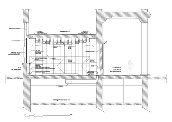 Press Conference Room of the French Ministry of Agriculture / h2o Architectes